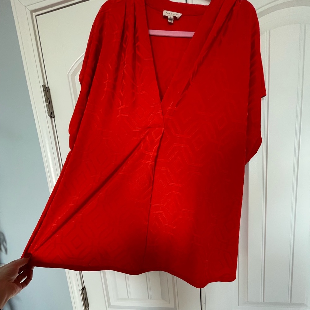 Rio & Rian New York Orange Blouse 3x